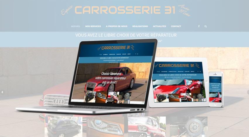 Carrosserie 31 - Mw communication - Webmaster Montauban Toulouse